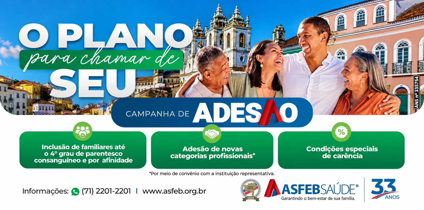 Plano de Saúde: o associado pede e a Força Invicta atende