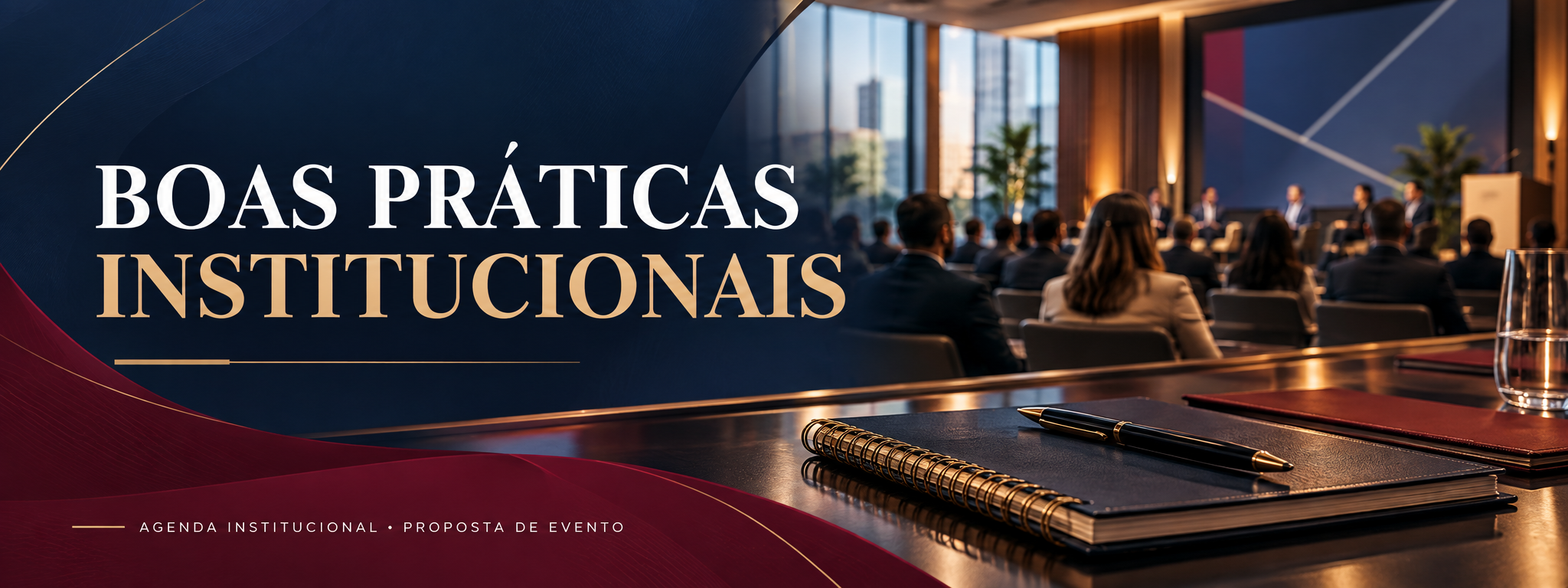 Banner institucional: BOAS PRÁTICAS INSTITUCIONAIS
