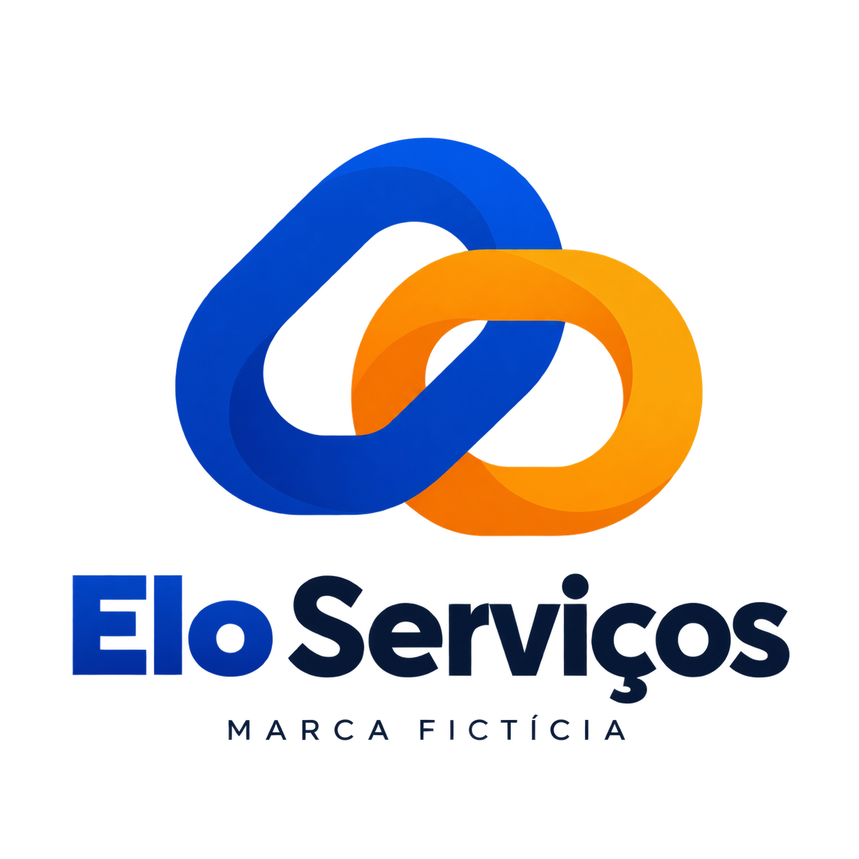 Logo fictício Elo Serviços — marca de demonstração