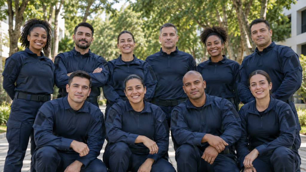 Retrato coletivo fictício da Turma Horizonte